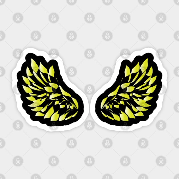 Angel Wings Sticker by Heartfeltarts